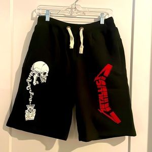 Metallica Pushead Cotton Shorts - Brand New